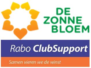 Zonnebloem loterij en Rabo ClubSupport