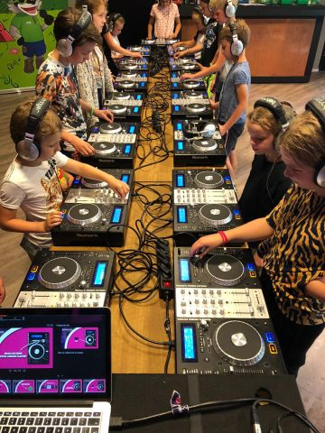 DJ workshop voor kinderen