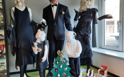 Heemkundelokaal in kerstsfeer!
