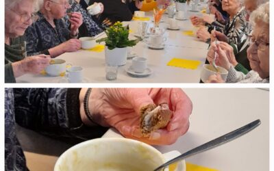 Snert eten met De Zonnebloem