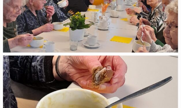 Snert eten met De Zonnebloem