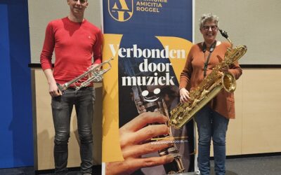 Nieuwe instrumenten harmonie Amicitia