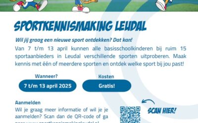 Programma Samen Bewegen en Sportkennismaking Leudal