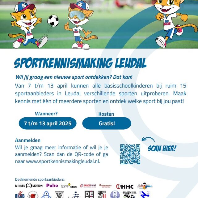 Programma Samen Bewegen en Sportkennismaking Leudal