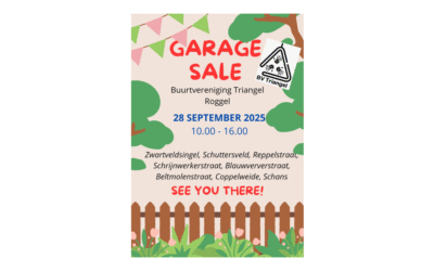 Garagesale buurtvereniging Triangel