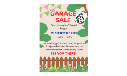 Garagesale buurtvereniging Triangel