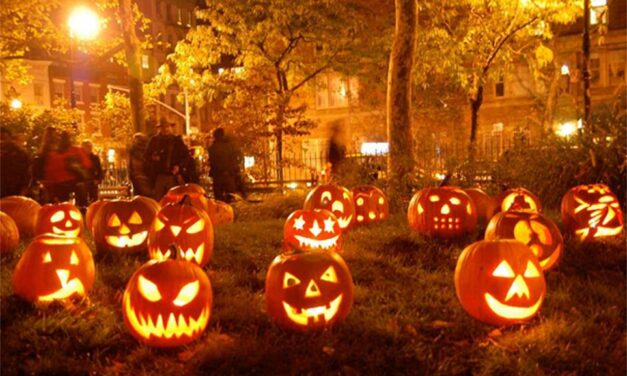 Pompoenen uithollen voor Halloween!