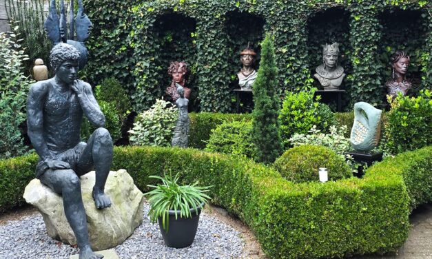 Expositie beeldentuin Op Dresen