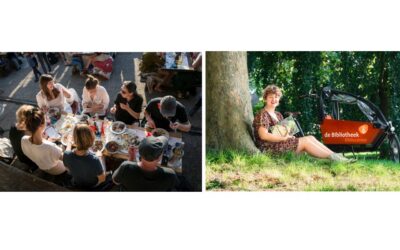 Vier Bevrijdingsdag met de Verhalenfiets of een Vrijheidsmaaltijd in de bieb