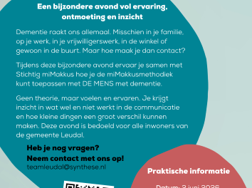 Hoe maak je écht contact met DE MENS met dementie?