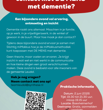Hoe maak je écht contact met DE MENS met dementie?