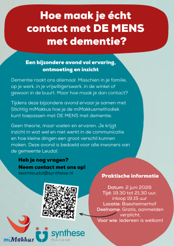 Hoe maak je écht contact met DE MENS met dementie?