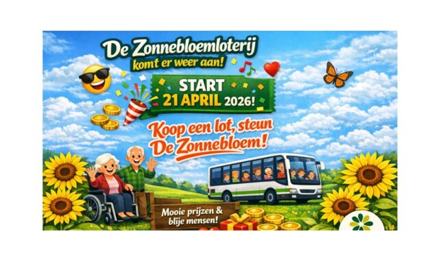 Zonnebloemloterij 2026