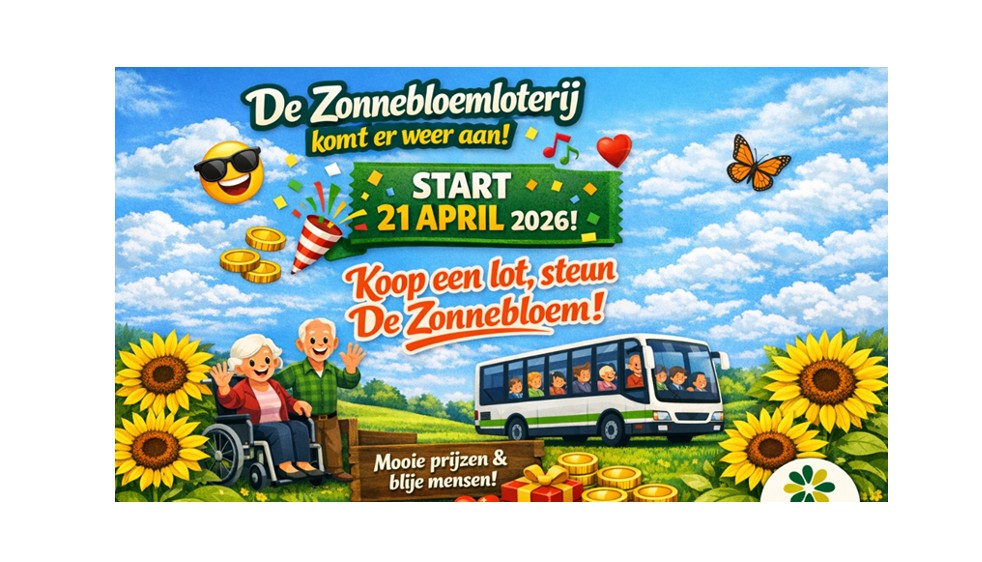 Zonnebloemloterij 2026