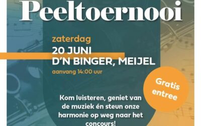 Harmonie Amicitia naar het Peeltoernooi