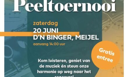Harmonie Amicitia naar het Peeltoernooi