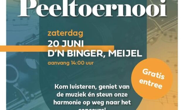 Harmonie Amicitia naar het Peeltoernooi