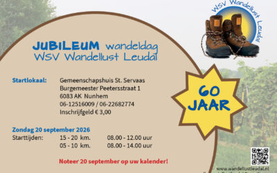 Jubileumwandeling Wandellust