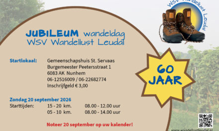 Jubileumwandeling Wandellust